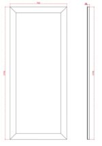 MIRROR RECTANGULAIRE COLLECTION REFLET