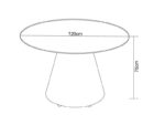 Table Ronde OPHELIE MDF L 120 cm