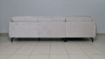 CARLTON CANAPE ANGLE GAUCHE TISSUS CHENILLE BEIGE 299x160cm