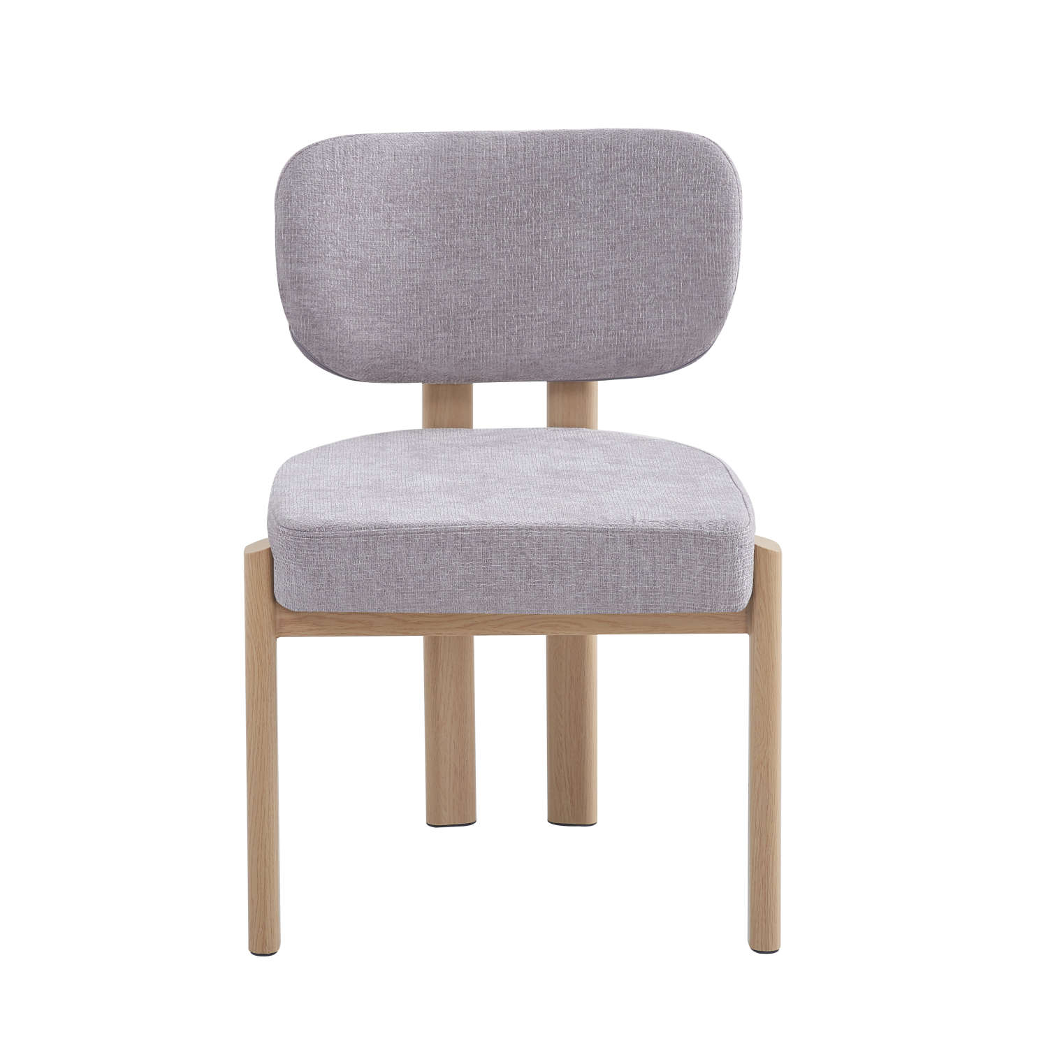 Dc11pbo Chlg E6 Ad A3 E9 9d A2 Lwhxnx Vesvib CHAISE BAGUETTE PIED EFFET BOIS SERGE CHENILLE LIGHT GRIS