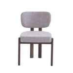 CHAISE  BAGUETTE  CHAISE  BAGUETTES  PIED EFFET NOYER SERGE CHENILLE LIGHT GRIS