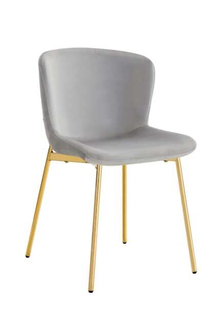 CHAISE HAILEY PIED GOLD ASSISE GRIS