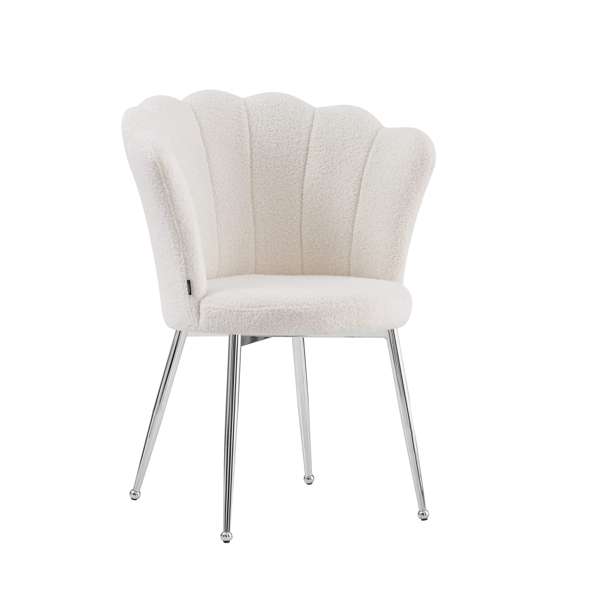 CHAISE Chaise Nymphea Chrome Molletonne