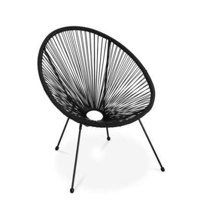 FAUTEUIL ACAPULCO NOIR
