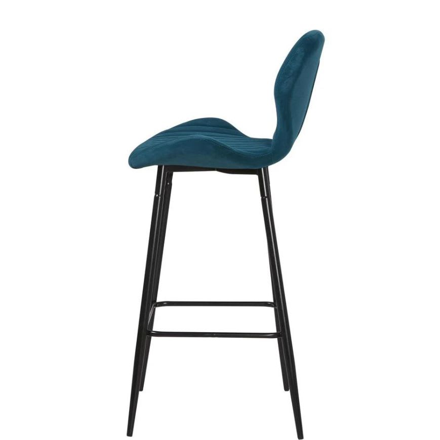 Tabouret de Bar Prado - Détail du velours