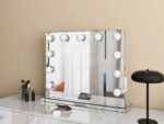 MIROIR VANITY 11 AMPOULES LED 81x63x18cm