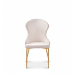 CHAISE HILTON GOLD VELOURS BEIGE