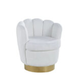 Fauteuil ROTATIF Boudoir Blanc