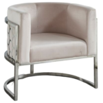 Fauteuil ALVEOLES velours anthracite