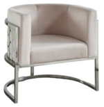 Fauteuil ALVEOLES velours anthracite