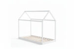 Lit Cabane Enfant Robinson Bois Blanc 97x196x157 cm