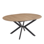 Table à Manger Extensible Liliputien Chêne Naturel 120/160 cm